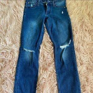 H&M Distressed Skinny Jeans